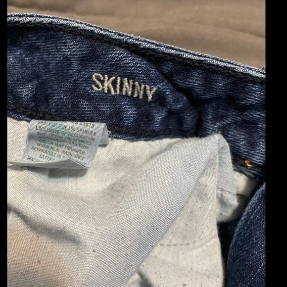 Size 6 X-Long Skinny Stretch Denim Jeans, American Eagle, bottoms, pants - Picture 6 of 10